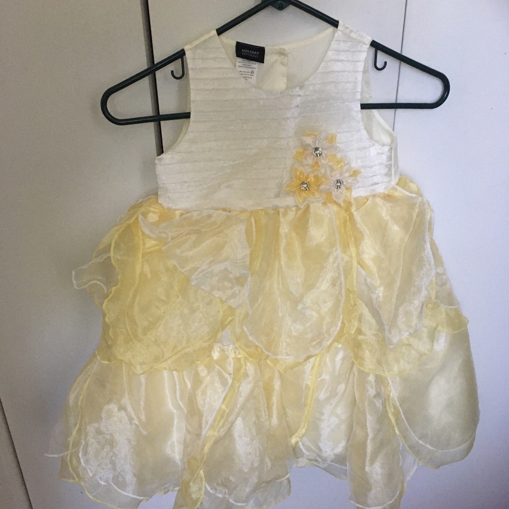 Yellow Girl Dress Size 4T